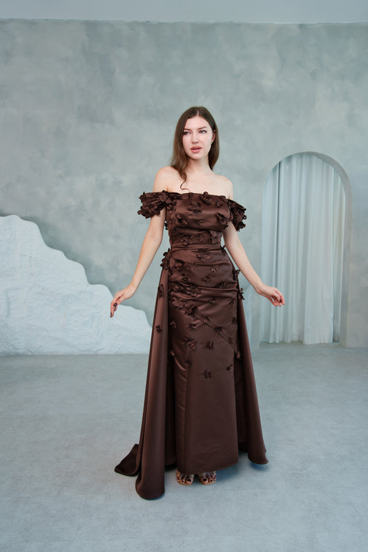 Dress 9 - Royal Brown